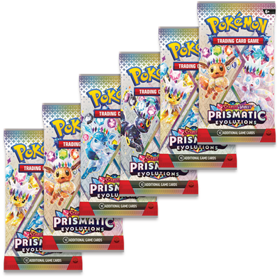 Prismatic Evolutions Booster Bundle (6 Booster Packs)
