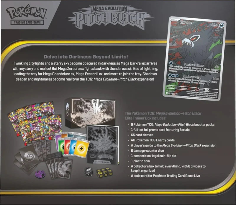 Pokémon TCG - Pitch Black Elite Trainer Box