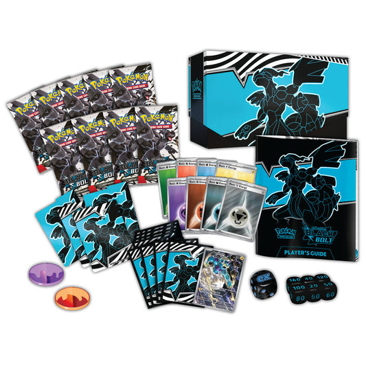TCG Scarlet & Violet Black Bolt Elite Trainer Box