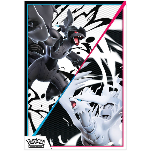 TCG Scarlet & Violet Black Bolt & White Flare Poster Collection