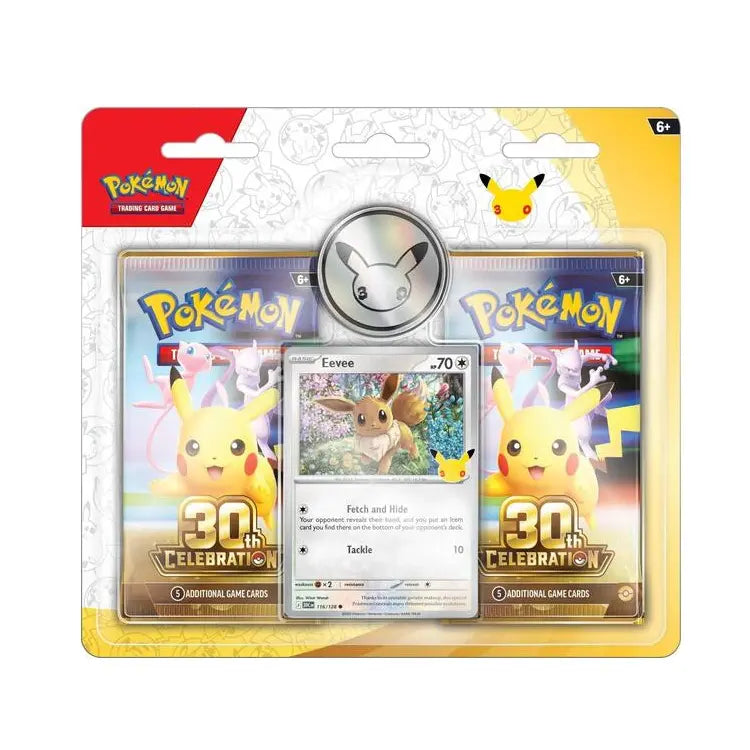30th Celebration - 2-Pack Blister Collection: Eevee (2 Boosters)