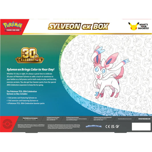 30th Celebration - ex Box: Sylveon ex Collection (4 Boosters)