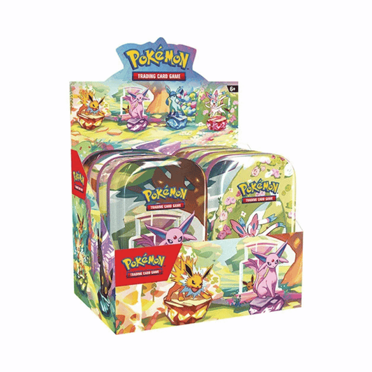 Prismatic Evolutions Mini Tin