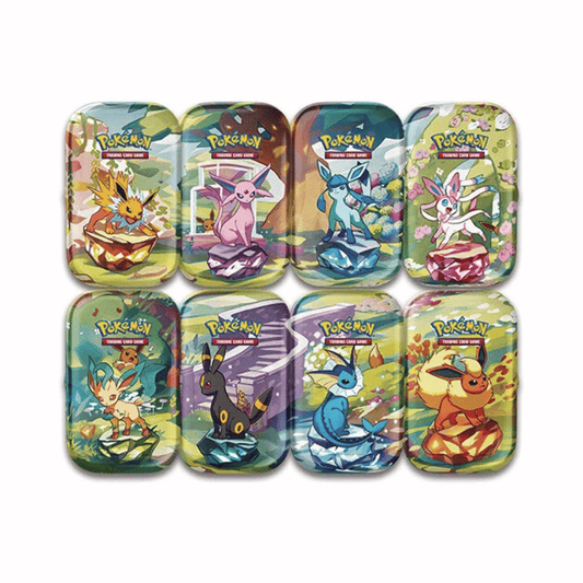 Prismatic Evolutions Mini Tin