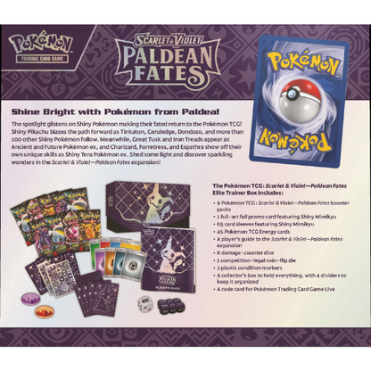 Paldean Fates Elite Trainer Box