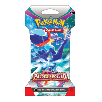 Paldea Evolved Sleeved Booster Pack