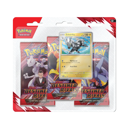 Destined Rivals 3 Pack Blister Zebstrika