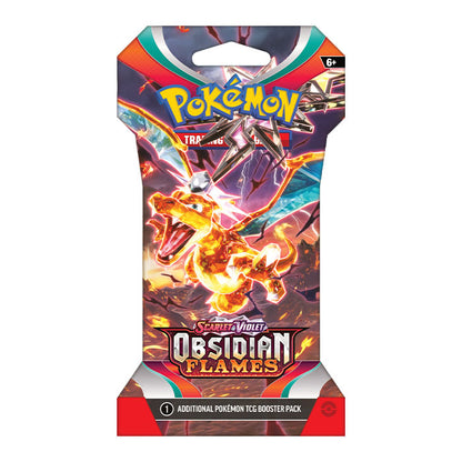 Obsidian Flames Sleeved Booster