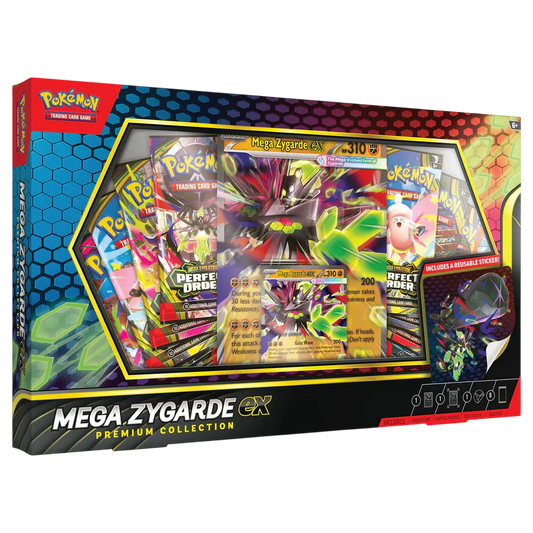 Mega Zygarde ex Premium Collection – 8 Boosters – Pokémon